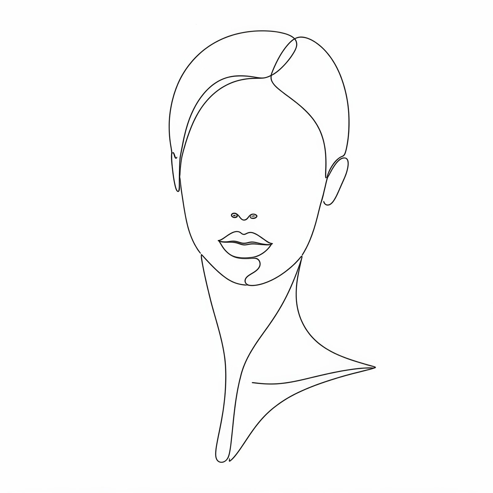 Silueta facial tratamientos faciales