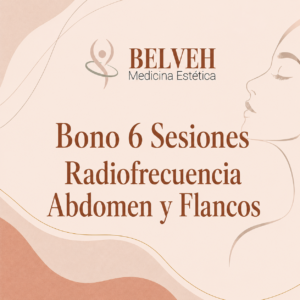 Bono 6 sesiones de Radiofrecuencia Abdomen y Flancos